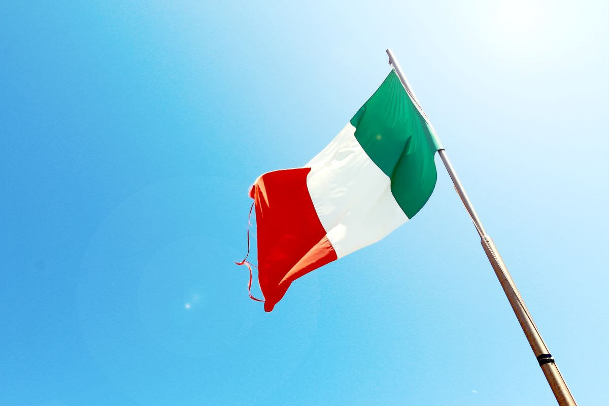 Vlag Italië - onstaan van Corneliani