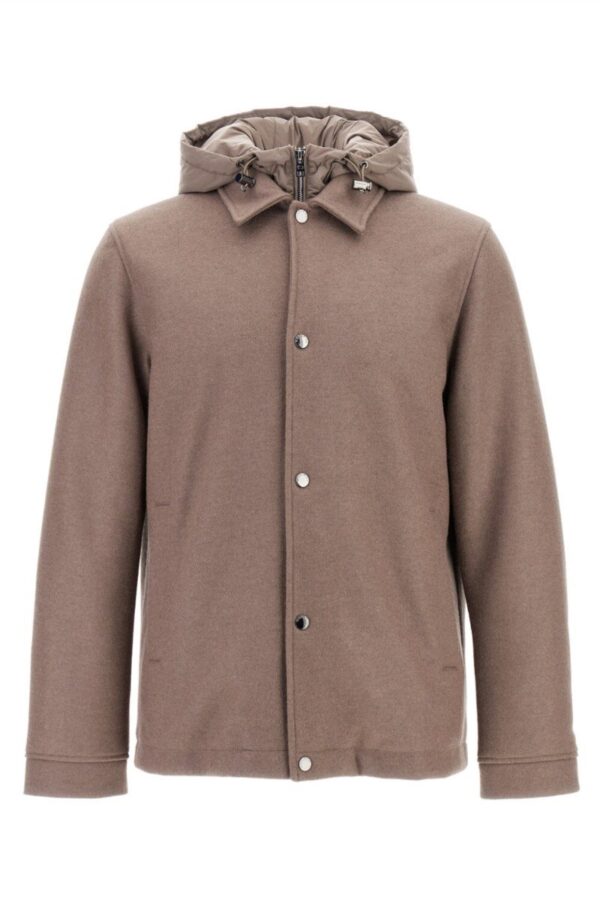 Woolrich  knitted shirt jacket